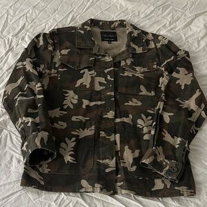 Sanctuary Camouflage Tailored Shirt